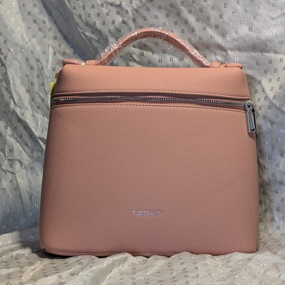 Chic Coral Satchel by [Brand]